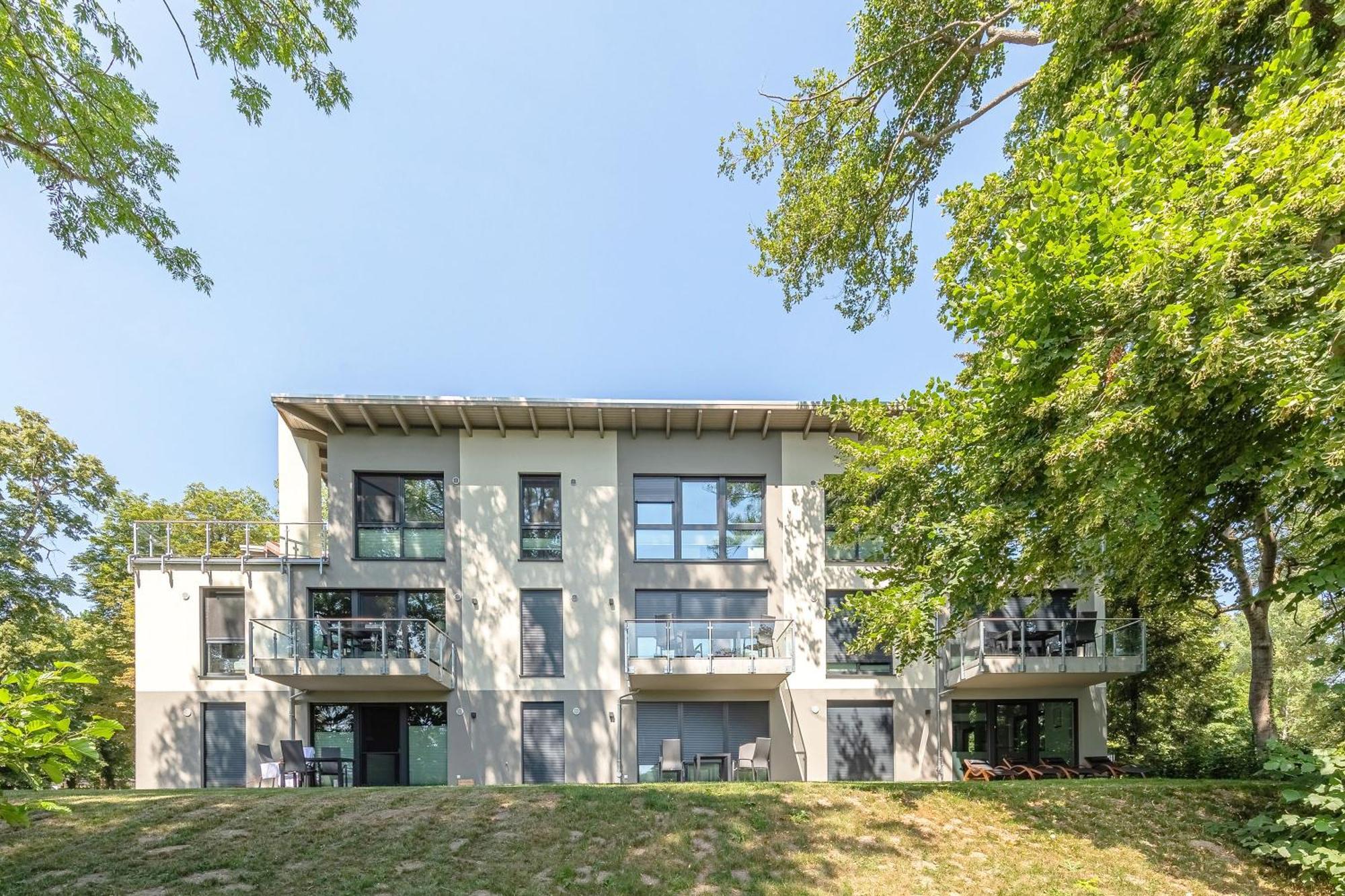 Gluecksraum - Modernes Apartment Mit Panoramablick, Kamin & Wohlfuehlambiente Krakow am See Exteriér fotografie