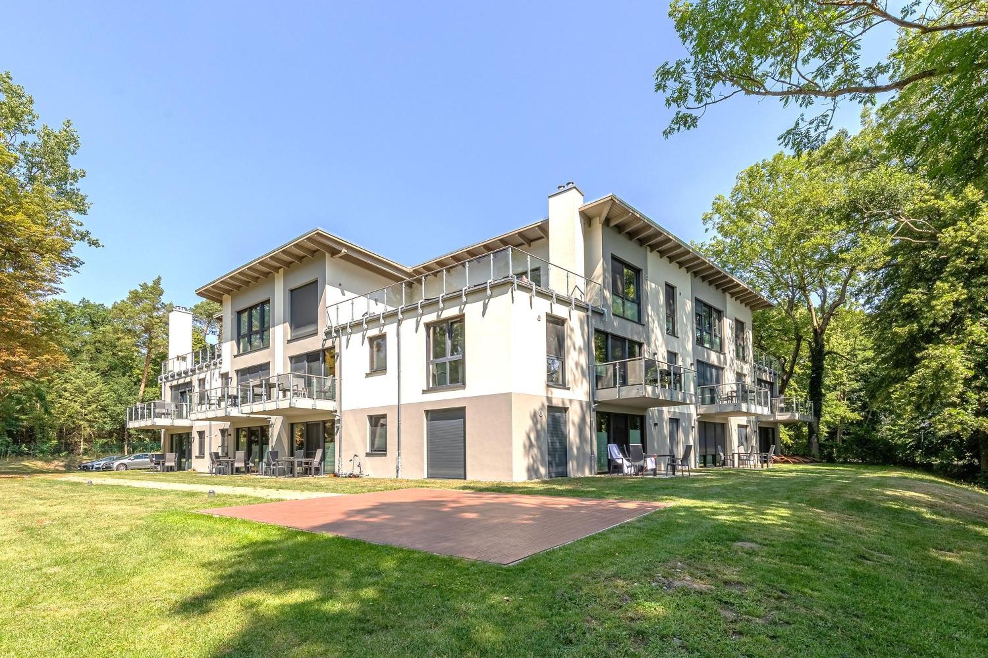 Gluecksraum - Modernes Apartment Mit Panoramablick, Kamin & Wohlfuehlambiente Krakow am See Exteriér fotografie